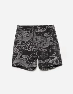 Maharishi 1273 Cloud Dragon Swim Shorts Black