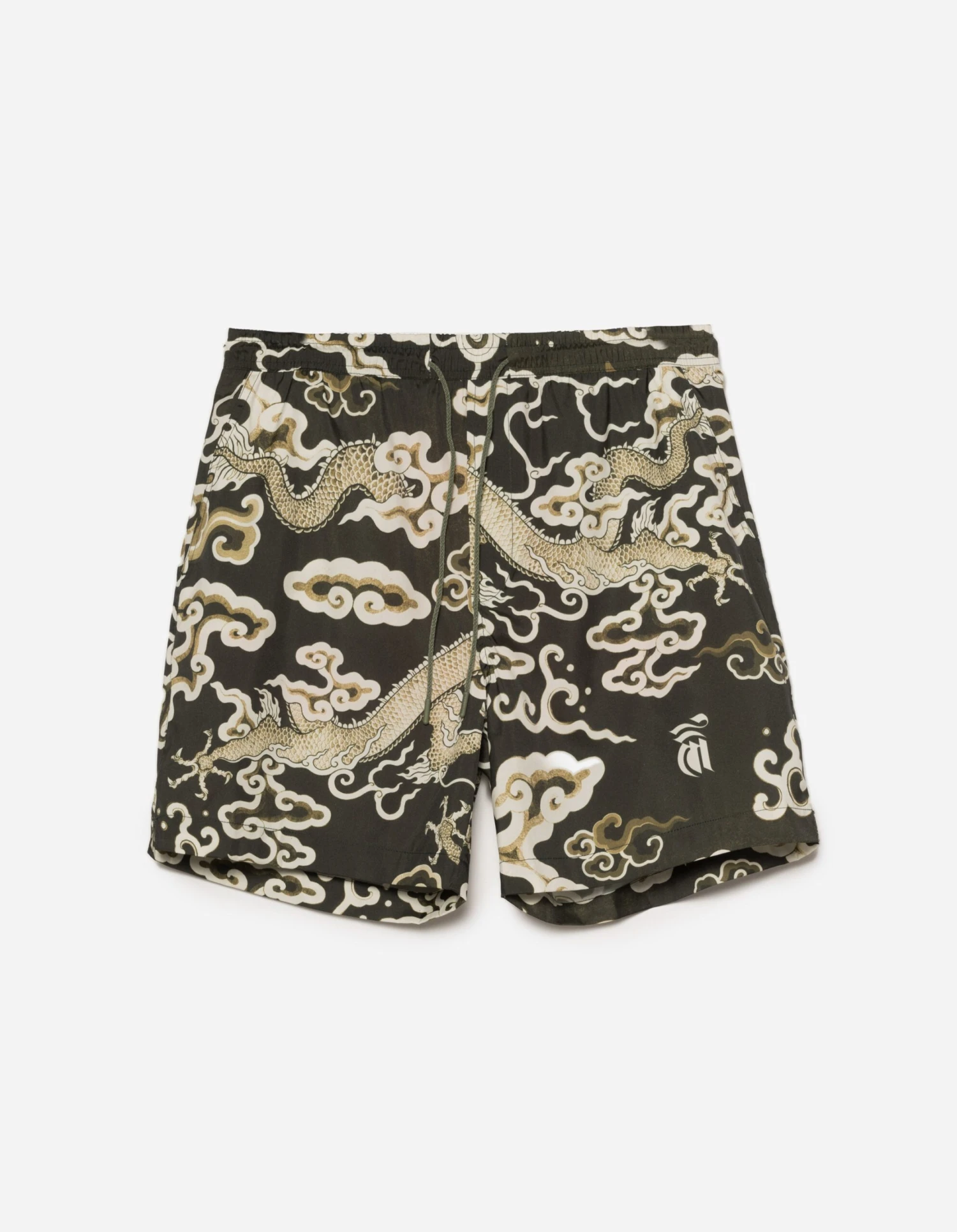 Maharishi 1273 Cloud Dragon Swim Shorts Olive 1 Maharishi 1273 Cloud Dragon Swim Shorts Olive