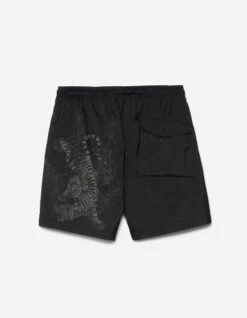 Maharishi 1274 Bamboo Tiger Swim Shorts Black