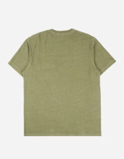 Maharishi 7021 Hemp Organic Pocket T-Shirt Olive OG-107F -Maharishi aw21 7021 hemp organic pocket tshirt olive og 107f 20