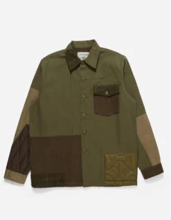 Maharishi 4084 Upcycled Utility Overshirt Olive