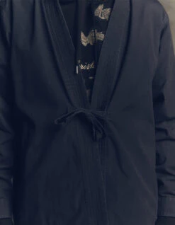 Maharishi 8190 U.S. Hanten Shirt Black BLK-108F -Maharishi aw23 pre editorial pdp 0054 aw23 pre editorial 4x5 0021 MAHARISHIAW23Pre1437