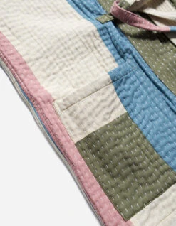 Maharishi 1285 Patchwork Kimono Overshirt Multi -Maharishi aw24 1285 Multi 60