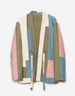 Maharishi 1285 Patchwork Kimono Overshirt Multi