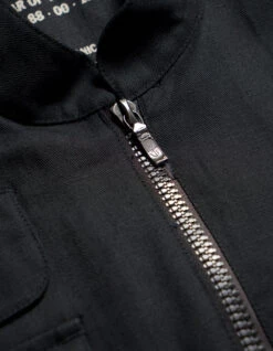 Maharishi 5201 Hemp Utility Vest Black -Maharishi aw24 5201 Black 70