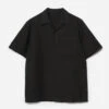 Maharishi 5211 Hemp Camp Collar Shirt Black