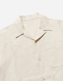 Maharishi 5211 Hemp Camp Collar Shirt Ecru -Maharishi aw24 5211 ecru 30 18383d00 4842 427d b722 5b018cbae629