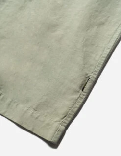 Maharishi 5211 Hemp Camp Collar Shirt Sage -Maharishi aw24 5211 sage 30