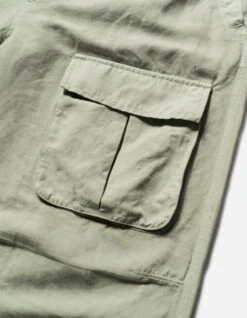 Maharishi 5213 Hemp Asym Cargo Track Pants Sage -Maharishi aw24 5213 sage 40
