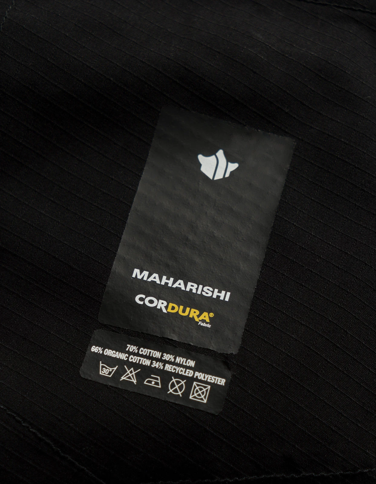 Maharishi 5216 Cordura Simtex Cargo Track Pant Black 7 Maharishi 5216 Cordura Simtex Cargo Track Pant Black - Image 7