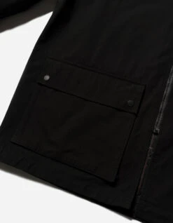Maharishi 5222 Reversible Cordura Asym Parka Black/Subdued Night -Maharishi aw24 5222 black 60