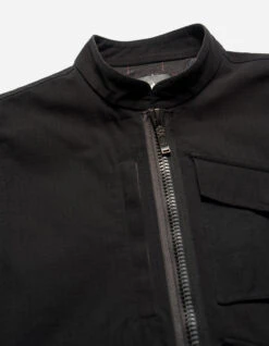 Maharishi 5223 Cordura Asym Armour Vest Black/Subdued Night -Maharishi aw24 5223 black 30