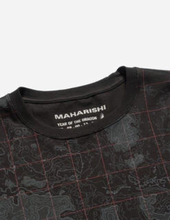 Maharishi 5230 Contour T-Shirt Subdued Night -Maharishi aw24 5230 subdued night 30