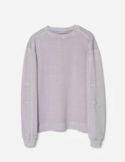 Maharishi 13 Maharishi 5231 Articulated Hemp Crew Sweat Purple Ash