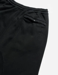 Maharishi 5232 Asym Low Hemp Sweatpants Black -Maharishi aw24 5232 black 60