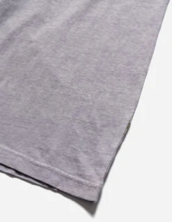 Maharishi 5234 Hemp Cross Oversized T-Shirt Purple Ash -Maharishi aw24 5234 purple ash 50