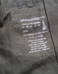 Maharishi 5237 Thar Dragon Utility Shirt Olive OG-107F 33 Maharishi 5237 Thar Dragon Utility Shirt Olive OG-107F -Maharishi aw24 5237 Olive 94