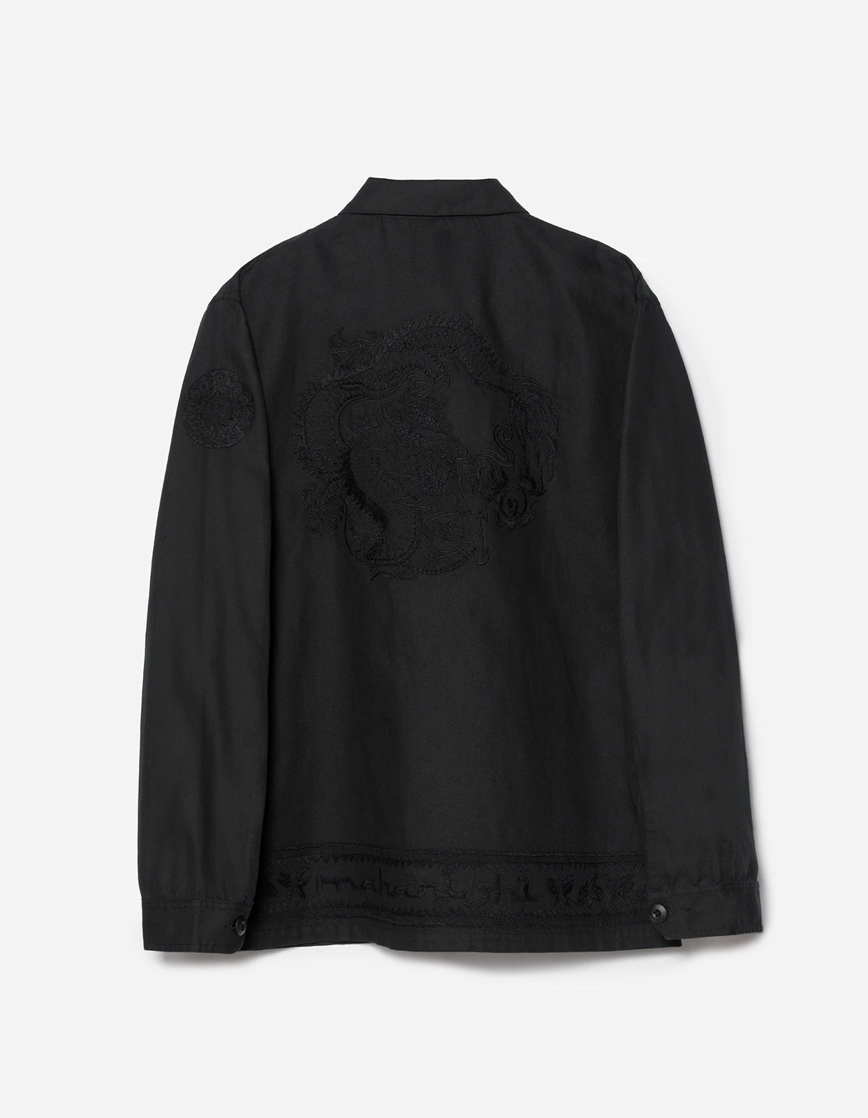 Maharishi 5237 Thar Dragon Utility Shirt Black 2 Maharishi 5237 Thar Dragon Utility Shirt Black - Image 2