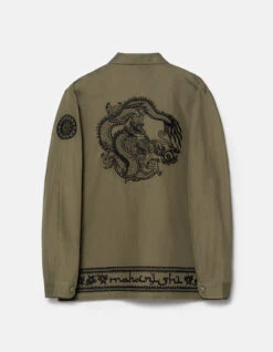 Maharishi 5237 Thar Dragon Utility Shirt Olive OG-107F 25 Maharishi 5237 Thar Dragon Utility Shirt Olive OG-107F -Maharishi aw24 5237 olive og 107f 20