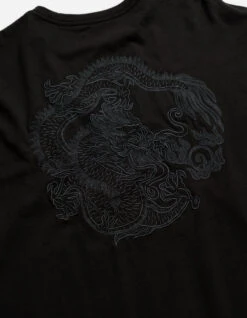 Maharishi 5243 Thar Dragon L/S T-Shirt Black -Maharishi aw24 5243 black 60