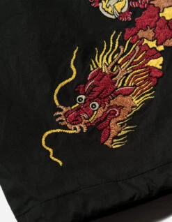 Maharishi 5246 Tour Dragon Map Loose Snopants Black -Maharishi aw24 5246 black 60