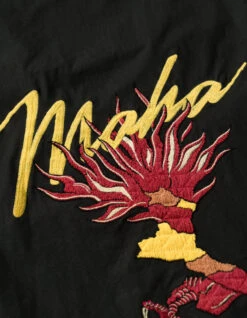 Maharishi 5246 Tour Dragon Map Loose Snopants Black -Maharishi aw24 5246 black 70