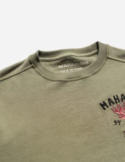 Maharishi 5248 Dragon Map Vintage Crew Sweat Olive OG-107F 8 Maharishi 5248 Dragon Map Vintage Crew Sweat Olive OG-107F -Maharishi aw24 5248 olive 30