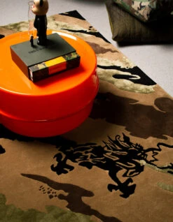 Maharishi 2158 DPM: Bonsai Forest Rug Large Woodland -Maharishi campaign trade pdp 0002 s23 homeware 6