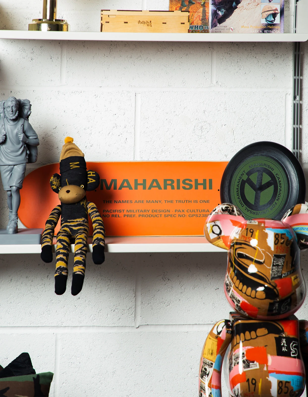 Maharishi 9498 MILTYPE Skate Deck · 100% USA Hard Rock Maple Orange 5 Maharishi 9498 MILTYPE Skate Deck · 100% USA Hard Rock Maple Orange - Image 5