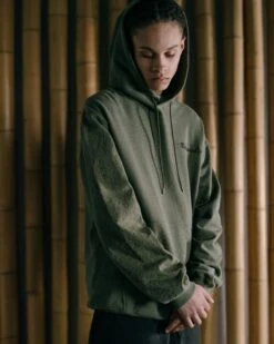 Maharishi 5075 Dragon Bamboo Hooded Sweat Olive OG-107F 19 Maharishi 5075 Dragon Bamboo Hooded Sweat Olive OG-107F -Maharishi dragon bamboo 2