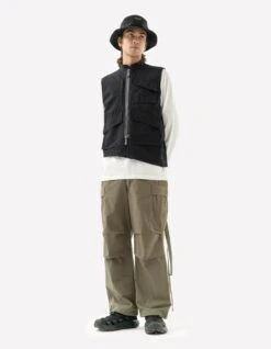 Maharishi 5223 Cordura Asym Armour Vest Black/Subdued Night -Maharishi pre aw24 31 october 011123 0823 83fe2b45 bad3 4637 9d87 b1884db1d505