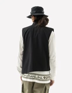 Maharishi 5223 Cordura Asym Armour Vest Black/Subdued Night -Maharishi pre aw24 31 october 011123 0861