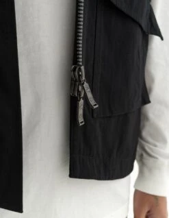 Maharishi 5223 Cordura Asym Armour Vest Black/Subdued Night -Maharishi pre aw24 31 october 011123 0889