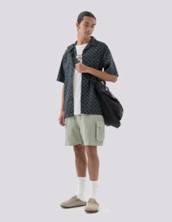 Maharishi 5205 Wagara Camp Collar Shirt Black -Maharishi pre aw24 31 october 011123 1702 9af31c6d f509 4baf 9e64 157dd75f3a31