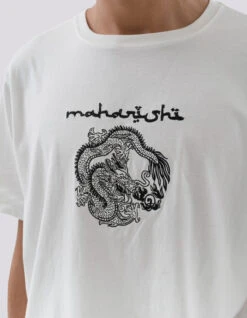 Maharishi 5242 Thar Dragon Embroidered T-Shirt White 10 Maharishi 5242 Thar Dragon Embroidered T-Shirt White -Maharishi pre aw24 31 october 011123 1819