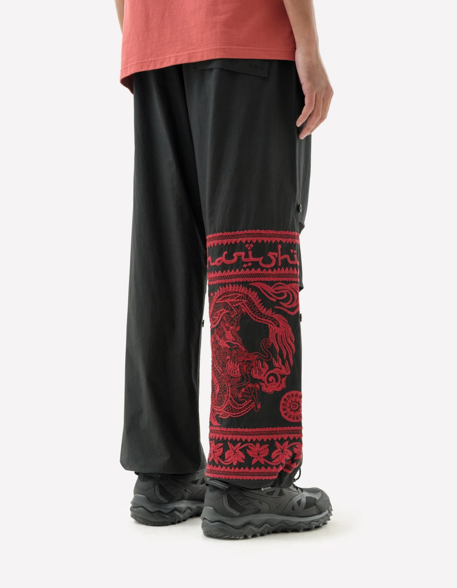 Maharishi 5238 Desert Dragon Loose Snopants Black 2 Maharishi 5238 Desert Dragon Loose Snopants Black - Image 2