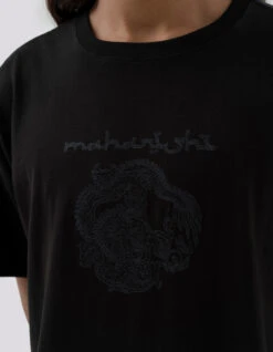 Maharishi 5242 Thar Dragon Embroidered T-Shirt Black -Maharishi pre aw24 31 october 021123 2791