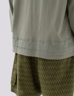 Maharishi 5243 Thar Dragon L/S T-Shirt Sage -Maharishi pre aw24 31 october 021123 2958