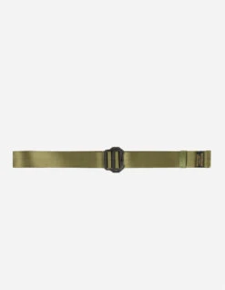 9195 Maharishi Tilt Head Loop Belt 路 Nylon Webbing Olive