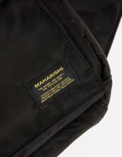 9636 Maharishi Travel Waist Bag · 420D Nylon Black -Maharishi ss21 9636 maharishi travel waist bag black 50