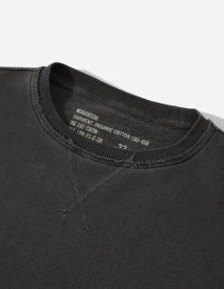 Maharishi 8011 Hemp Organic Crew Sweat Black -Maharishi ss22 8011 hemp organic crew sweat black blk 108ff 30 8bf8b971 c31d 45ab 8c8f 506210aae380