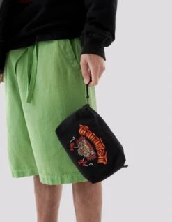 Maharishi 5024 Cordura® NYCO® Dragon Travel Pouch Black -Maharishi ss24177 5040