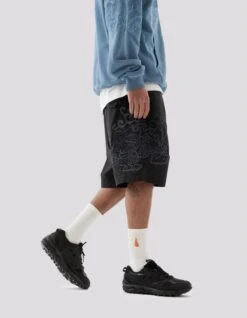 Maharishi 5128 Cloud Dragon Embroidered Snoshorts Black -Maharishi ss24281 5175 c4f834d7 679e 46f3 ae31 8c7e13d23093