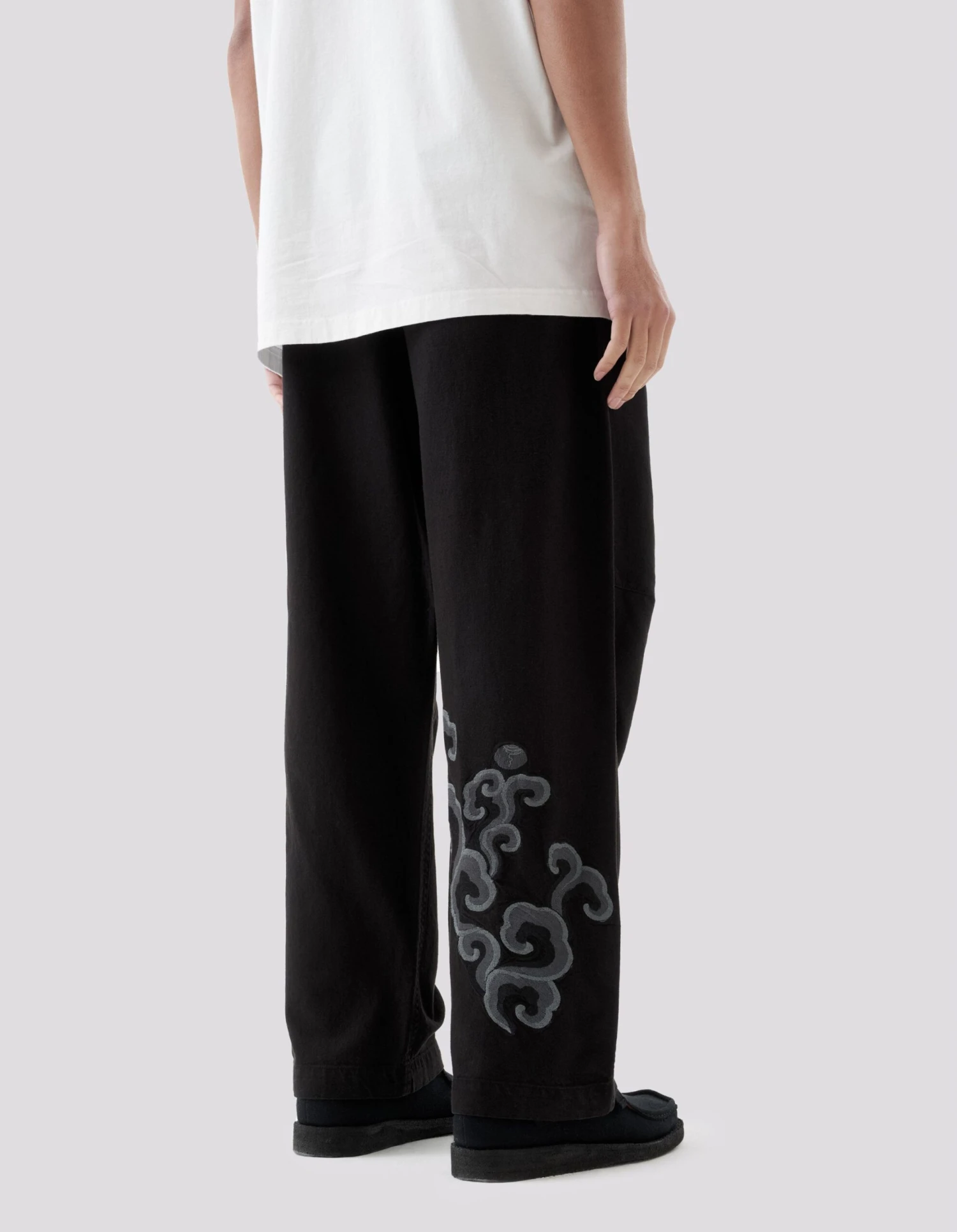 Maharishi 5031 Tibetan Clouds Track Pants Black 2 Maharishi 5031 Tibetan Clouds Track Pants Black - Image 2
