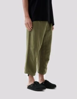 Maharishi 5008 Hemp Asym Cropped Track Pants Olive OG-107F 13 Maharishi 5008 Hemp Asym Cropped Track Pants Olive OG-107F -Maharishi ss24483 5399 c5486e28 fca1 4ad7 bbf9 6d62eda41984