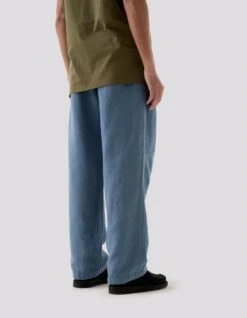 Maharishi 5006 Hemp Asym Loose Track Pants Subdued Blue -Maharishi ss2460 5529 8f81b2d2 095b 492f 9b76 cb701e97036f