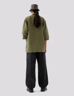 Maharishi 5088 Hemp Summer Kimono Olive -Maharishi ss24655 5590 25778632 6cb7 4ea8 ba13 33dcff3c6b8a