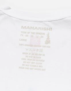 1265 Maharishi Cloud Temple T-Shirt White 19 1265 Maharishi Cloud Temple T-Shirt White -Maharishi ss24 1265 white 60
