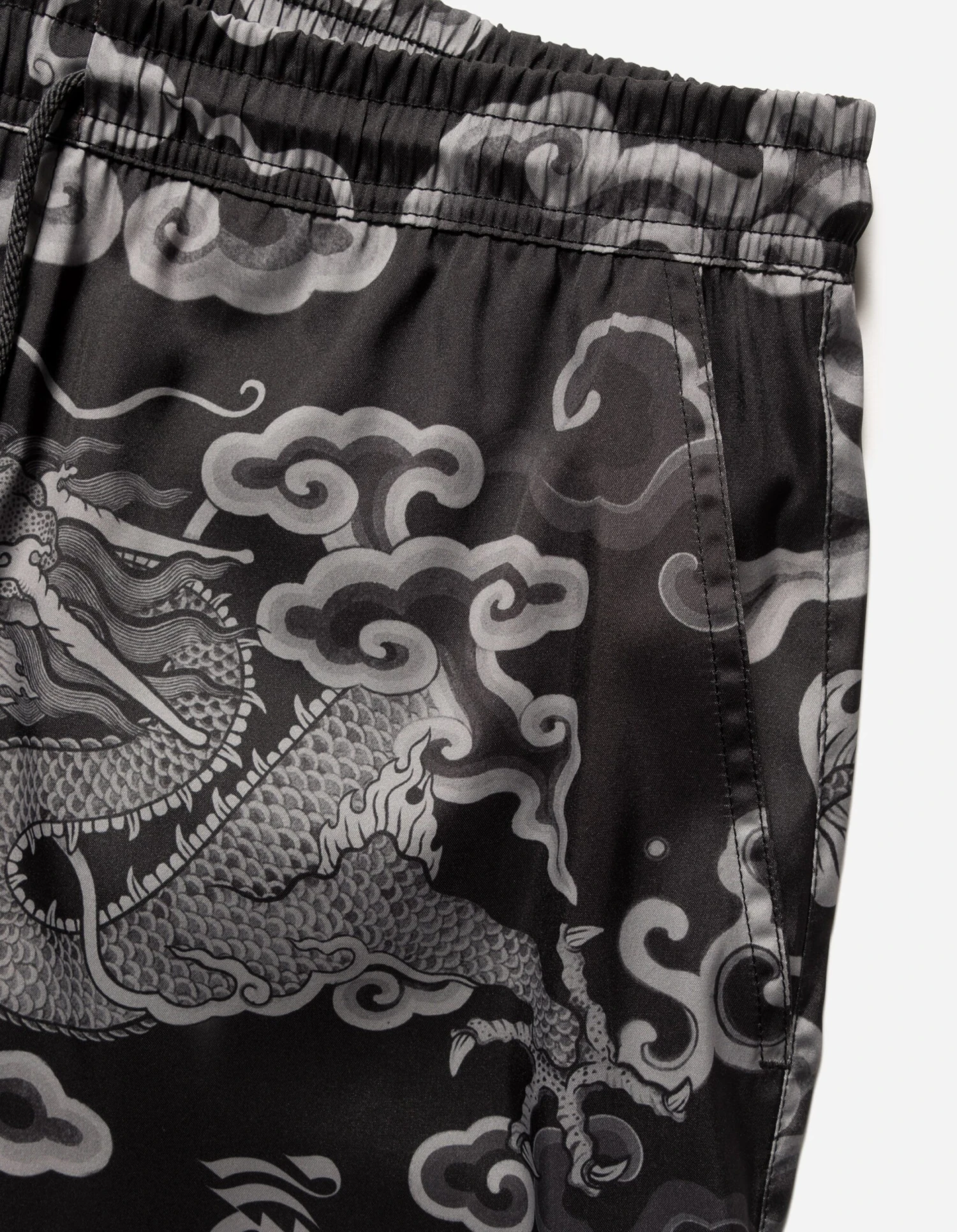 Maharishi 1273 Cloud Dragon Swim Shorts Black 5 Maharishi 1273 Cloud Dragon Swim Shorts Black - Image 5