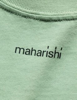 1307 Micro Maharishi T-Shirt Bamboo Green -Maharishi ss24 1307 bamboo green 40